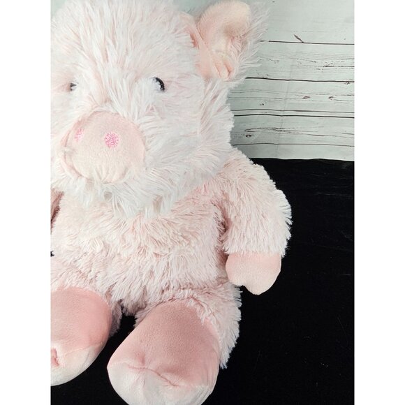 Intelex Group Warmies Pig Microwavable Pink Plush Soft Stuffed Toy Animal - Picture 6 of 9